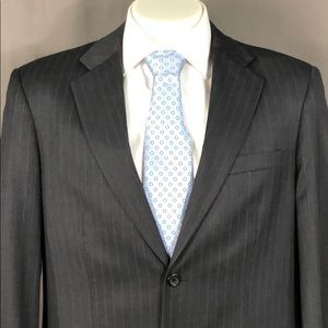 Joseph & Fiess 2 Piece Pencil Stripe Suit (051)